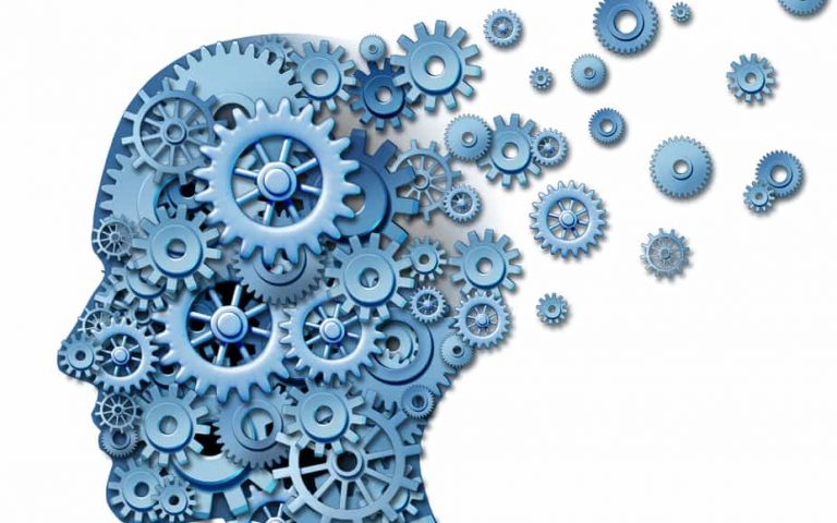 Mind Full of Cog Wheels Thinking